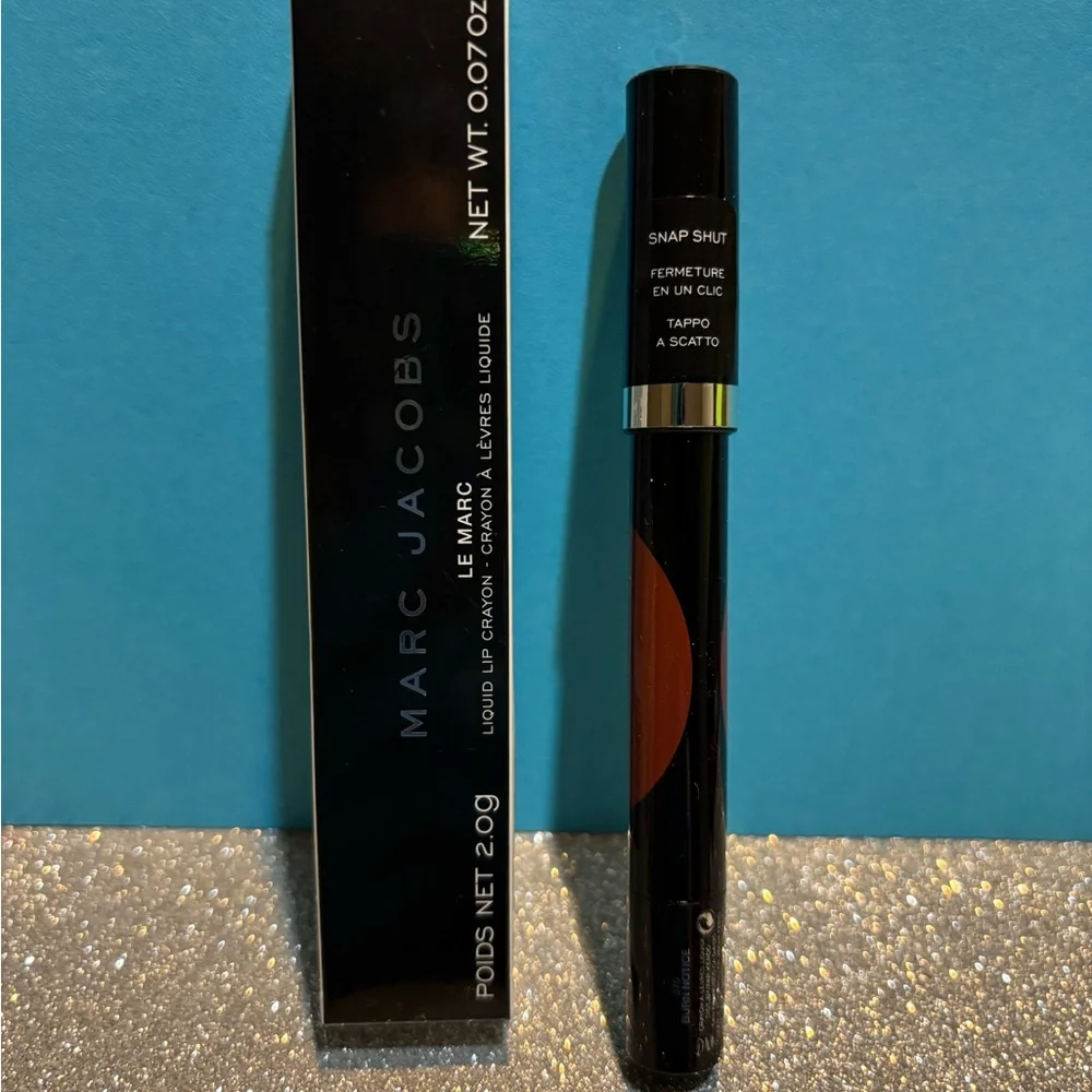 BNIB! Discontinued! HTF! Marc Jacobs Le Marc Liquid Lip Crayon BURN NOTICE 370